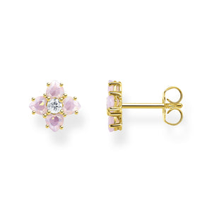 Thomas Sabo Ear Studs Flowers Gold | The Jewellery Boutique