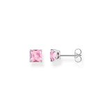 THOMAS SABO Heritage Pink Stone Stud Earrings TH2174