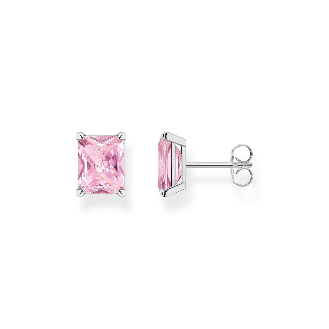 THOMAS SABO Heritage Pink Silver Stud Earrings TH2201P