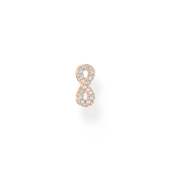 THOMAS SABO Single Ear Stud Infinity Rose Gold TH2216R