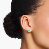 THOMAS SABO Mystic Turquoise Stud Earrings TH2266TU
