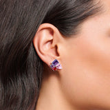 THOMAS SABO Heritage Glam Ear Studs with Colourful Stones TH2275AM