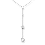 THOMAS SABO Sparkling Circles Silver Necklace TKE1879