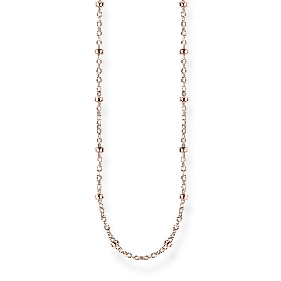 Thomas Sabo Round Belcher Chain Rose Gold