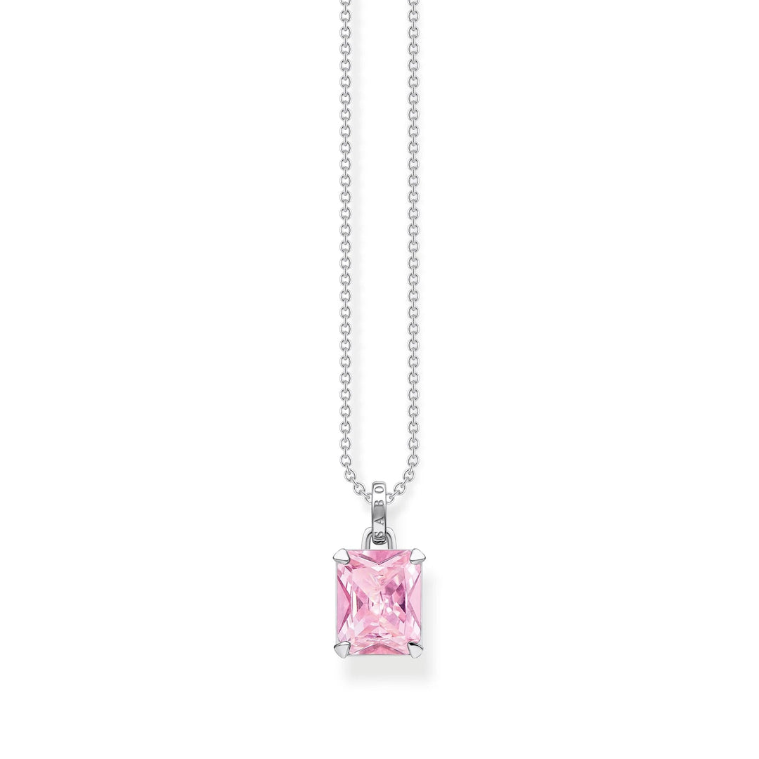 THOMAS SABO Heritage Pink Stone Necklace TKE1964