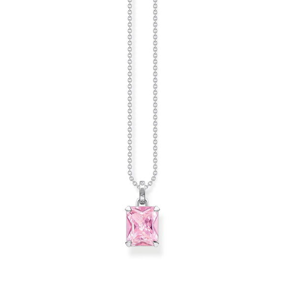 THOMAS SABO Heritage Pink Stone Necklace TKE1964