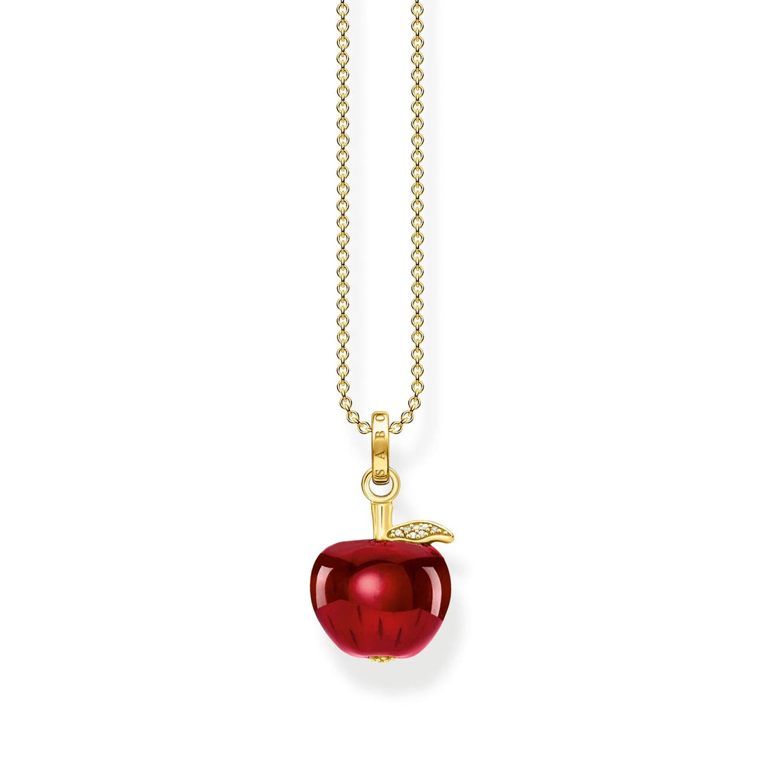 THOMAS SABO Gold Apple Necklace TKE1991Y