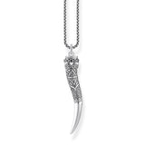 Thomas Sabo Necklace Acanthus Horn Silver | The Jewellery Boutique