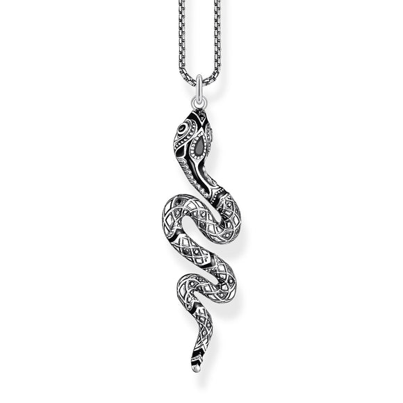 Thomas Sabo Necklace Snake Silver | The Jewellery Boutique
