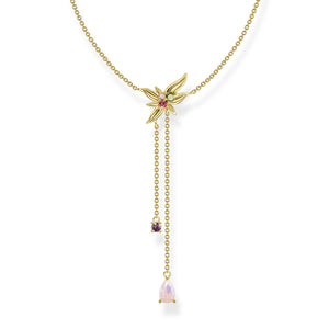 Thomas Sabo Necklace Flower Gold | The Jewellery Boutique