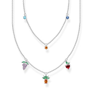 Thomas Sabo Necklace Fruits  Silver | The Jewellery Boutique