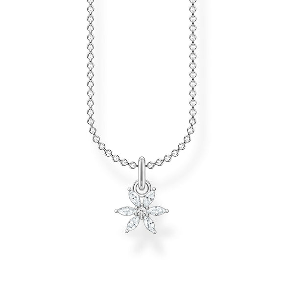 Thomas Sabo Necklace Flower Silver | The Jewellery Boutique
