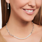 Thomas Sabo Necklace links and pearls silver