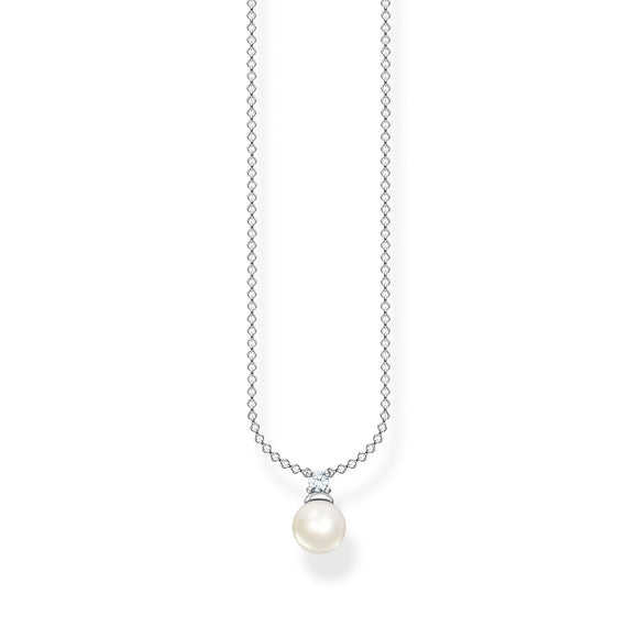 Thomas Sabo Charming Necklace Pearl Silver TKE2121