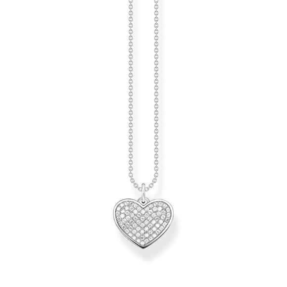 Thomas Sabo Necklace heart silver