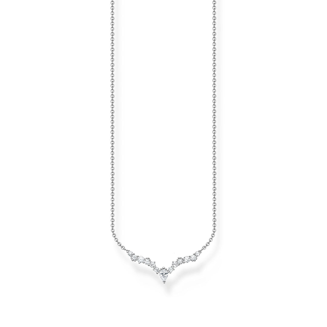 Thomas Sabo Necklace ice crystals silver TKE2172