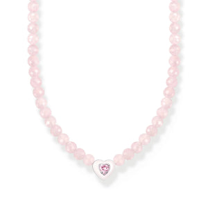 THOMAS SABO Choker Heart With Pink Pearls TKE2181