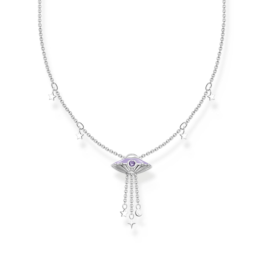 THOMAS SABO Necklace with Star Pendants and UFO TKE2197