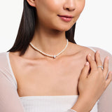 THOMAS SABO Star Necklace with Freshwater Pearls TKE2198