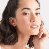 Luxe Lobe Hook Stud Earrings - Ania Haie Jewellery