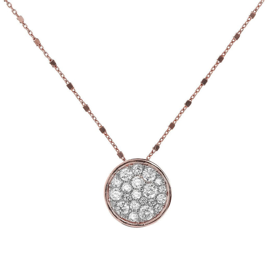 Bronzallure Micro Pave Necklace