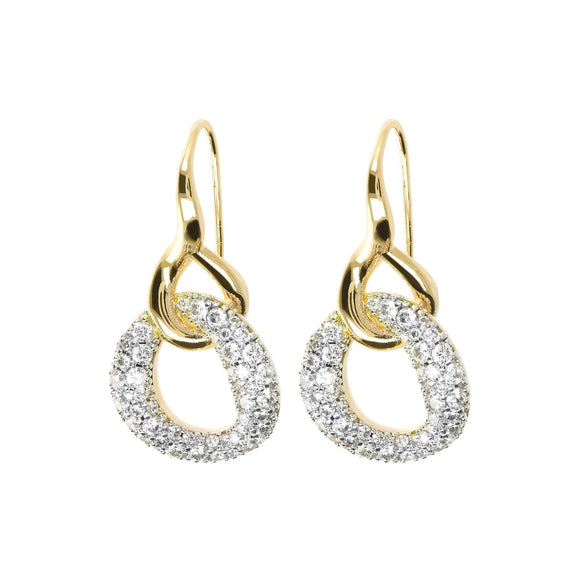 Bronzallure Moments of Light Golden Earrings| The Jewellery Boutique