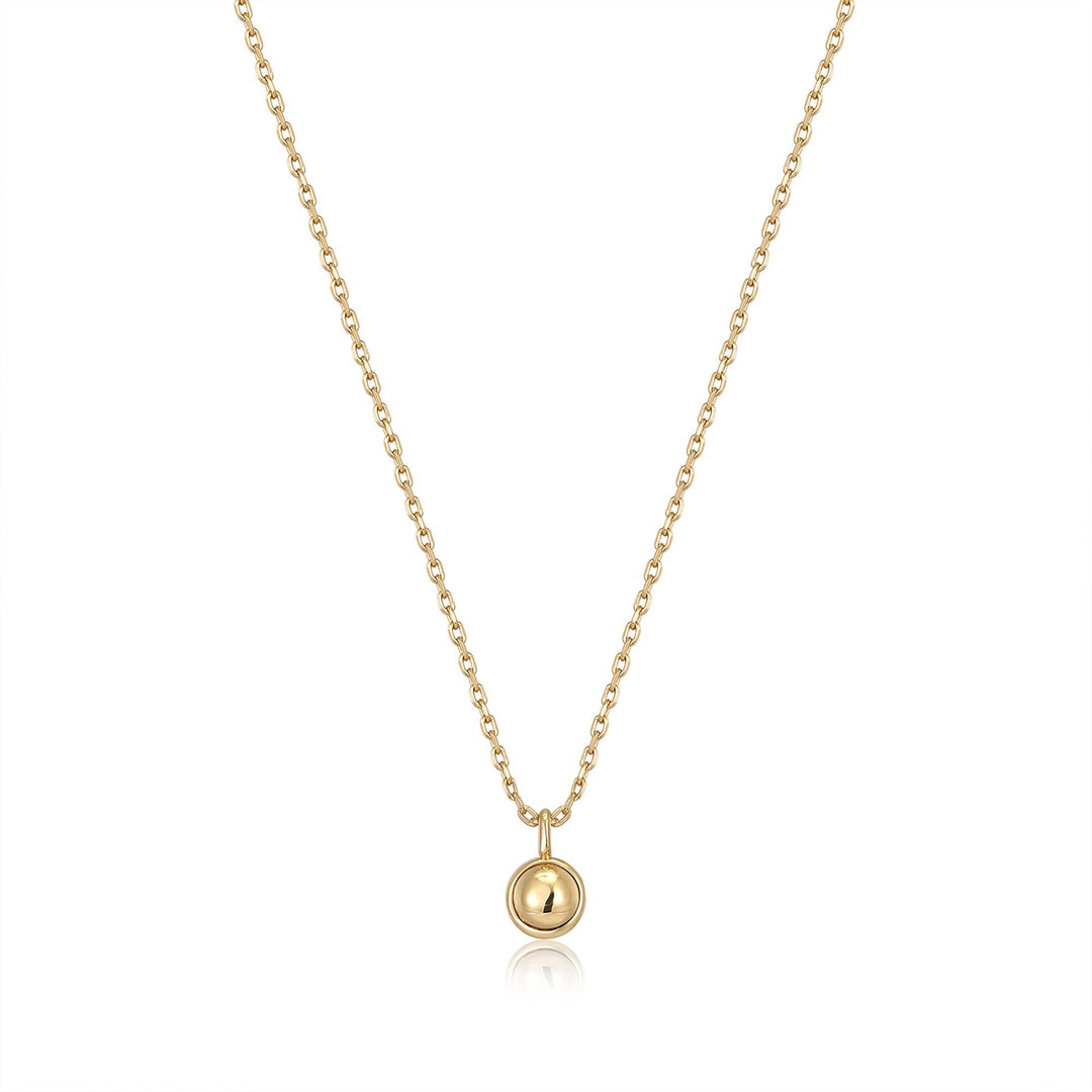 Ania Haie Gold Orb Drop Pendant Necklace N045-01G