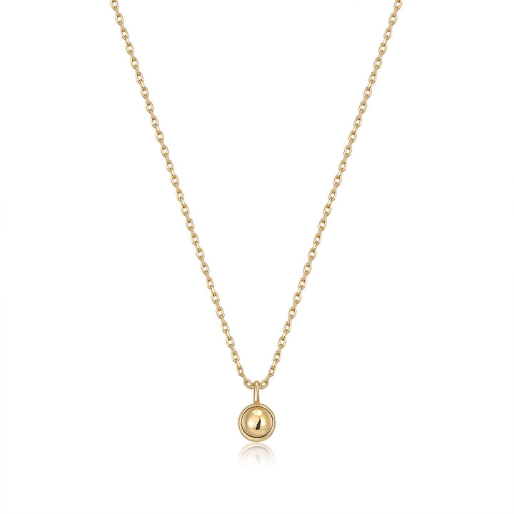 Ania Haie Gold Orb Drop Pendant Necklace N045-01G