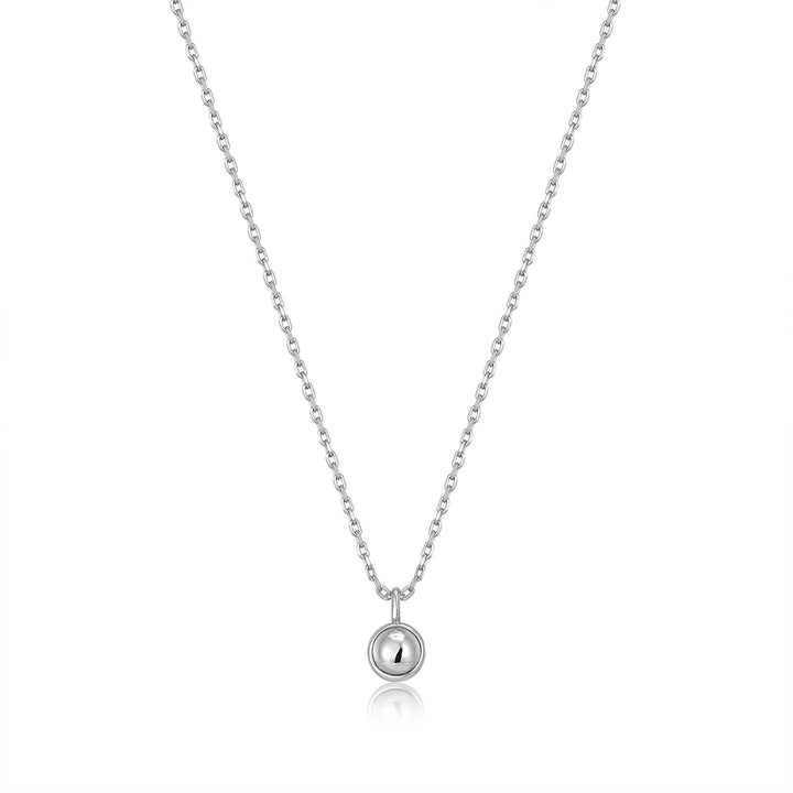 Ania Haie Silver Orb Drop Pendant Necklace N045-01H