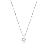 Ania Haie Silver Orb Drop Pendant Necklace N045-01H