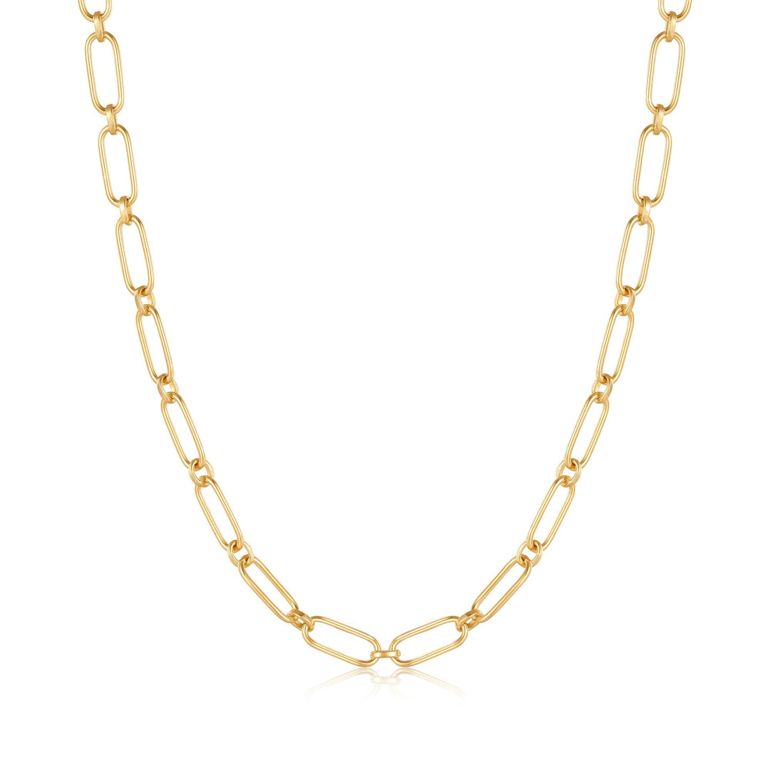 Ania Haie Gold Cable Connect Chunky Chain Necklace N046-02G