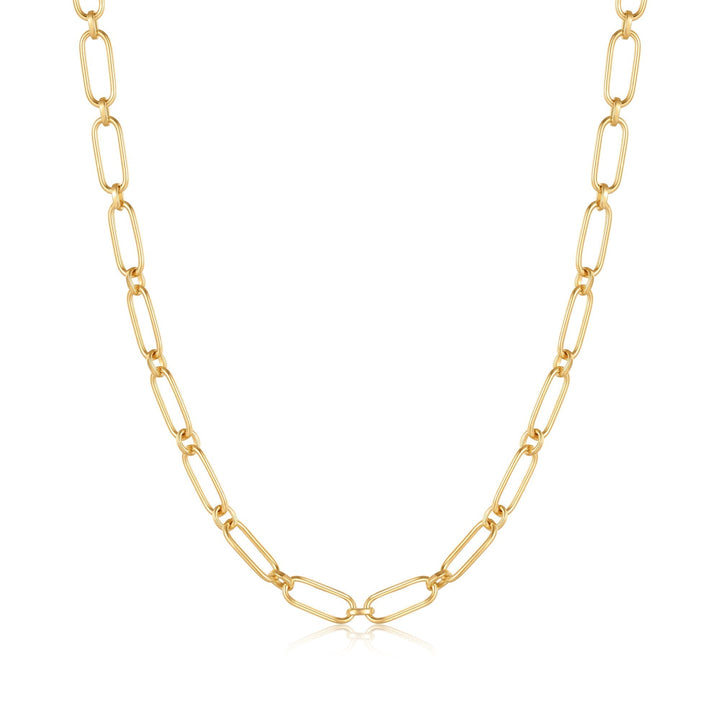 Ania Haie Gold Cable Connect Chunky Chain Necklace N046-02G