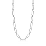 Ania Haie Silver Cable Connect Chunky Chain Necklace N046-02H