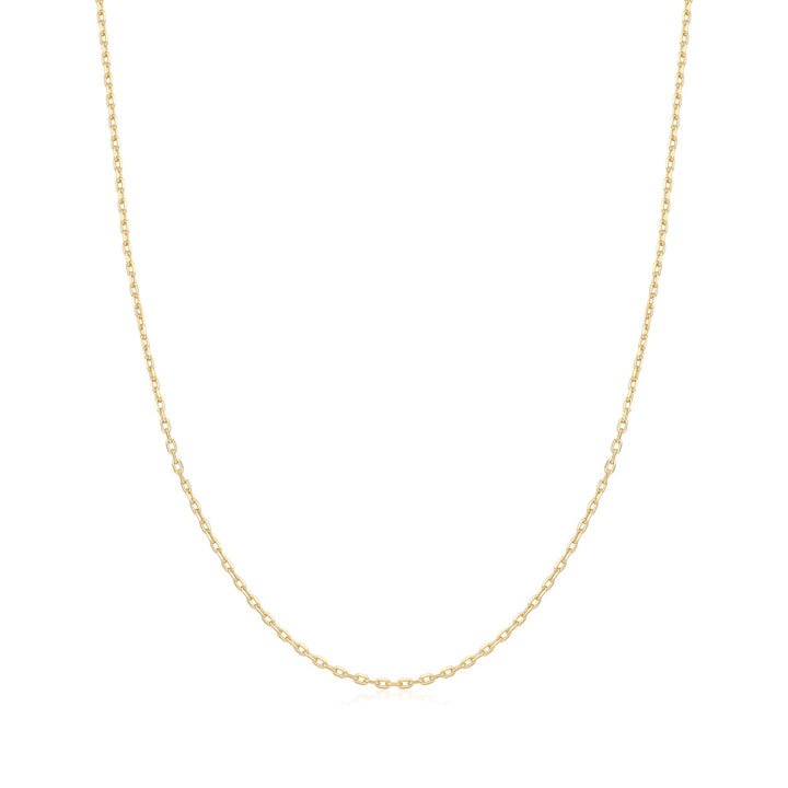 Ania Haie Gold Mini Link Charm Chain Necklace N048-01G