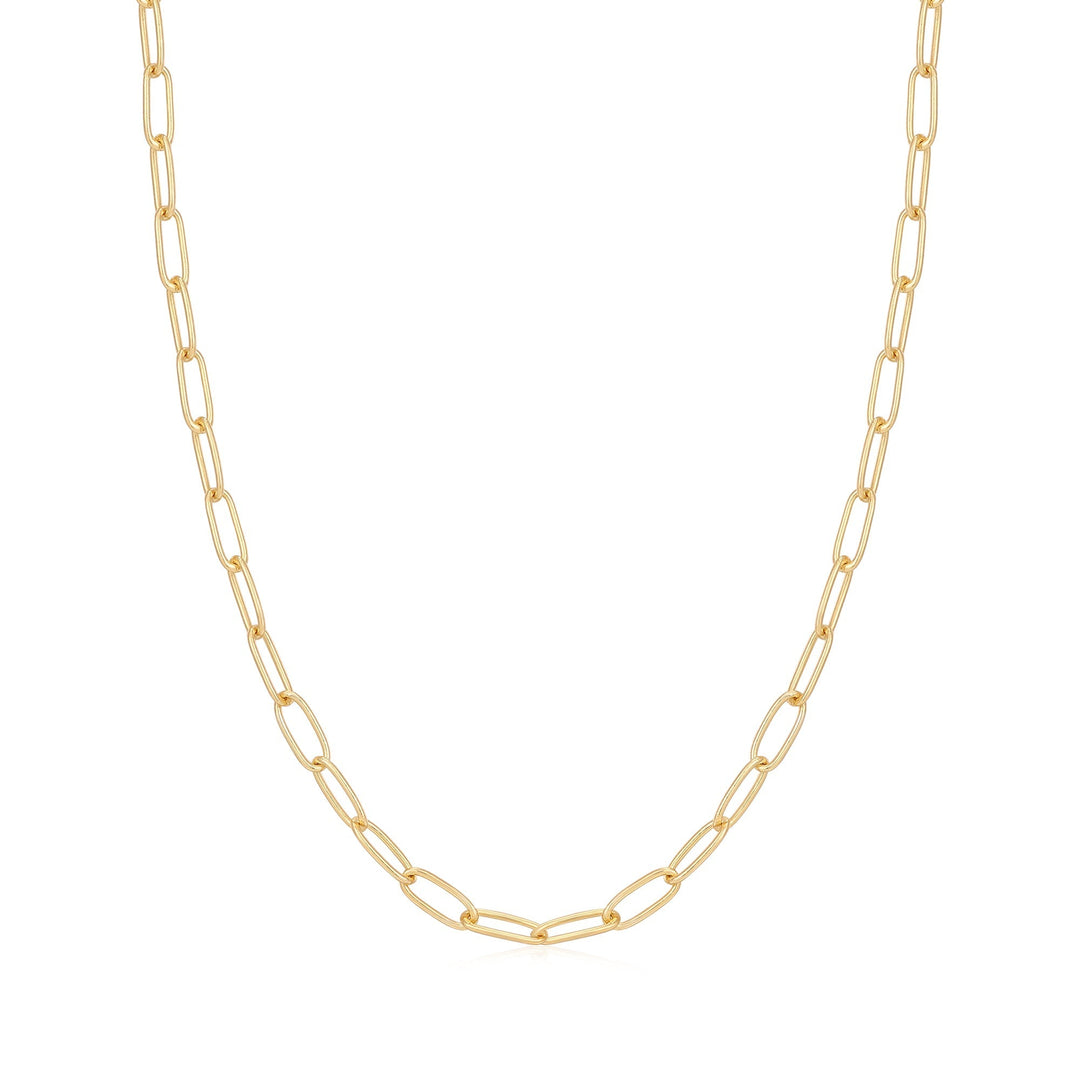 Ania Haie Gold Link Charm Chain Necklace N048-02G