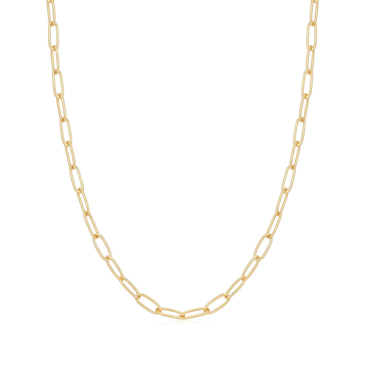 Ania Haie Gold Link Charm Chain Necklace N048-02G