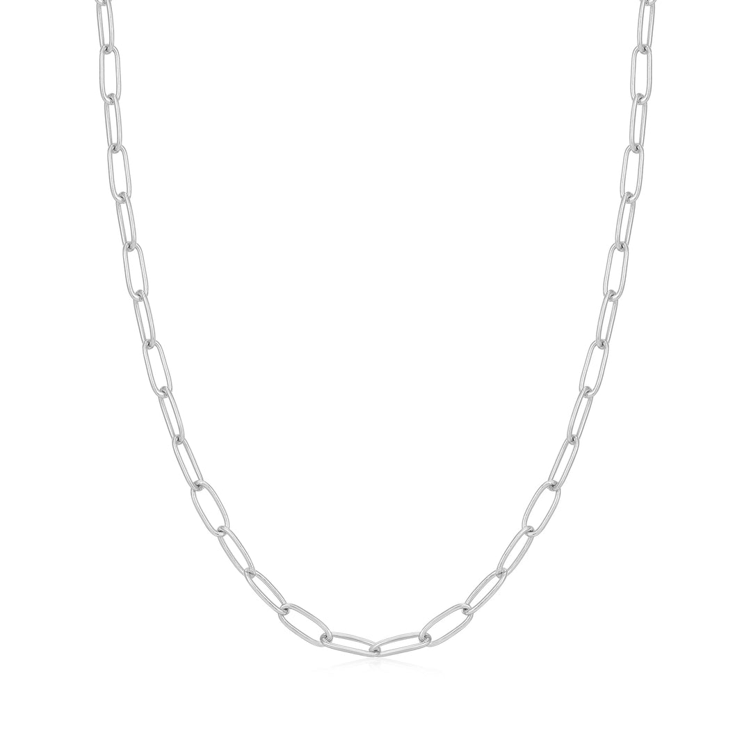 Ania Haie Silver Link Charm Chain Necklace N048-02H