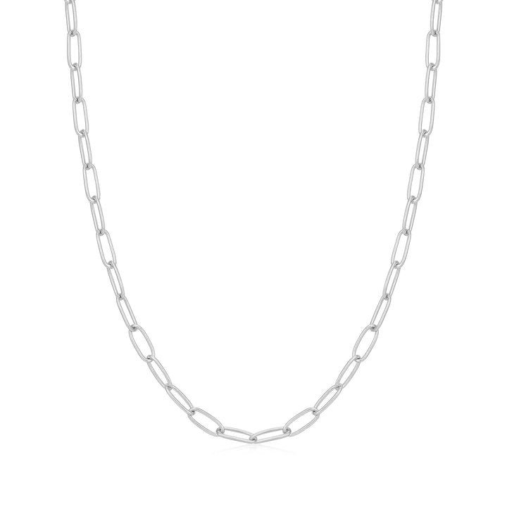 Ania Haie Silver Link Charm Chain Necklace N048-02H