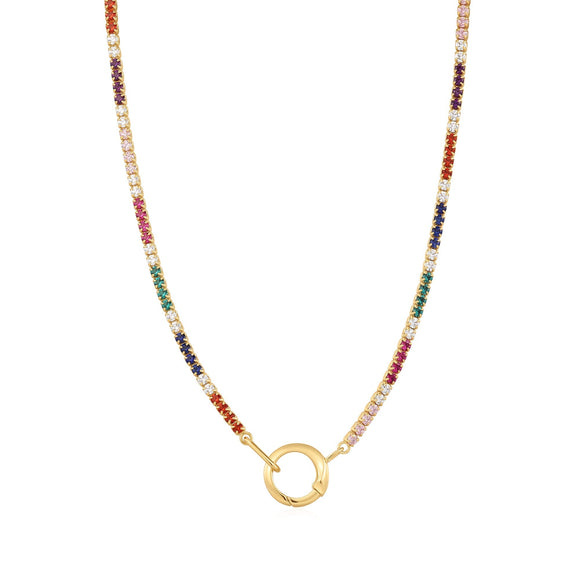 Ania Haie Gold Rainbow Chain Connector Necklace N048-08G