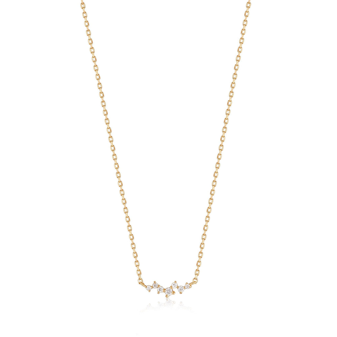 Ania Haie 14kt Gold Stargazer Natural Diamond Constellation Necklace NAU002-01YG