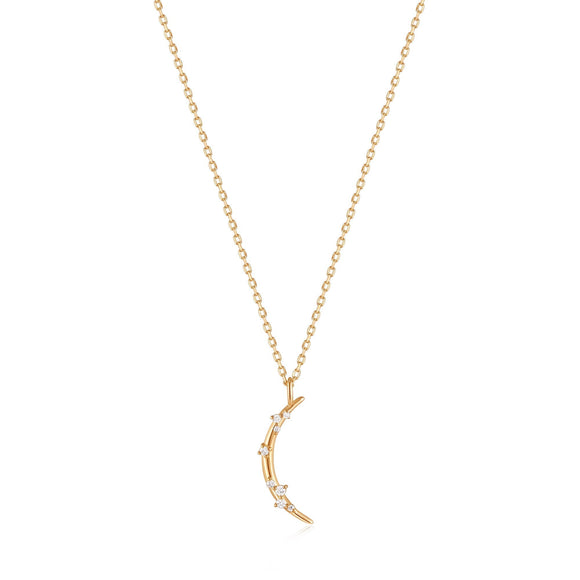Amazon.com: 14k gold Diamond Moon necklace, Zoe Lev Jewelry : Clothing,  Shoes & Jewelry