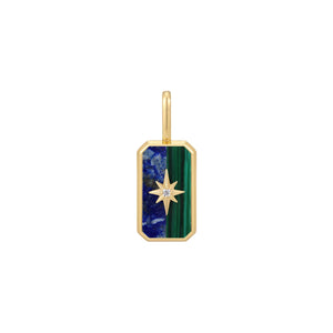 Ania Haie Gold Star Tag Charm NC048-19G