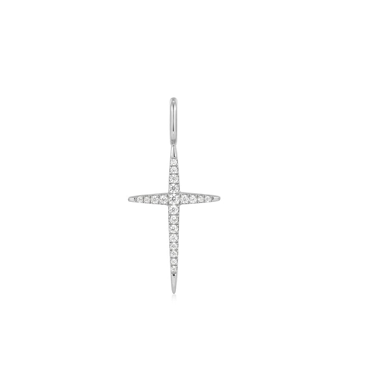 Ania Haie Silver Cross Charm NC048-31H