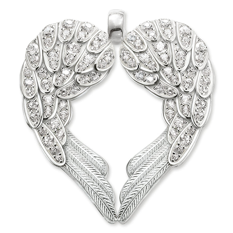 Charm Pendant Winged Heart Large | THOMAS SABO Australia