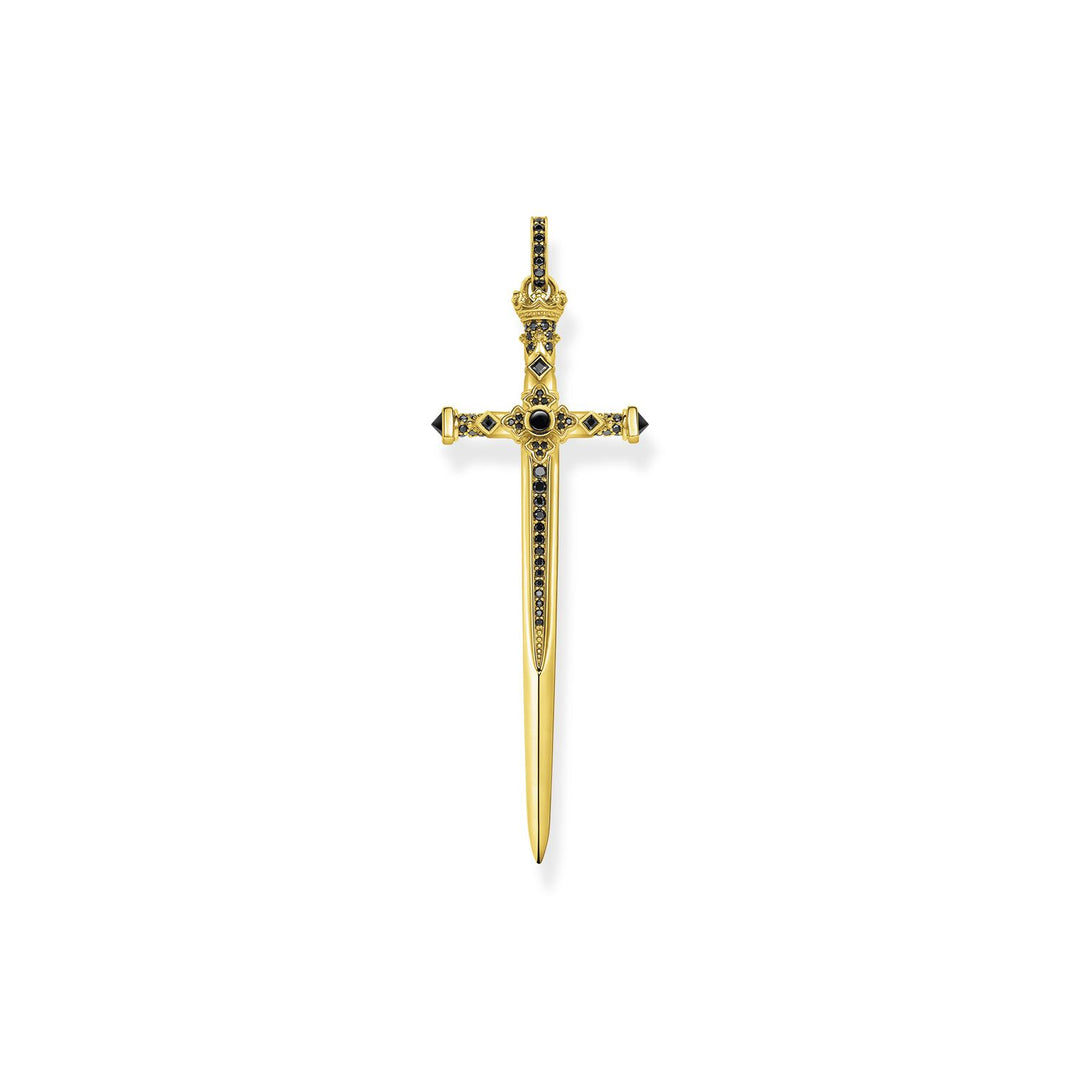 Thomas Sabo Pendant Sword Gold | The Jewellery Boutique