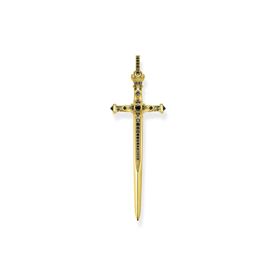 Thomas Sabo Pendant Sword Gold | The Jewellery Boutique