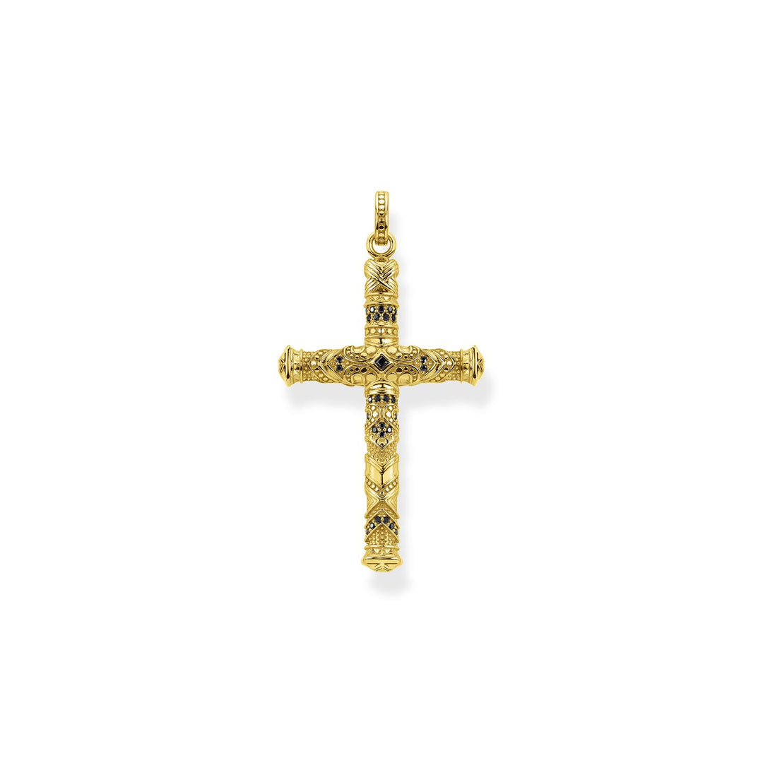 Thomas Sabo Pendant Cross Gold | The Jewellery Boutique