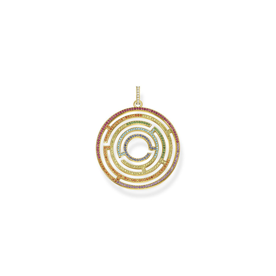 Thomas Sabo Pendant Maze Gold | The Jewellery Boutique