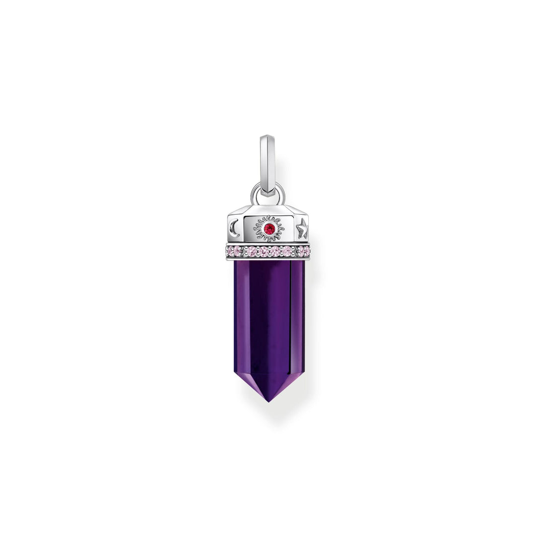 THOMAS SABO Pendant with Imitation Amethyst TPE955AM