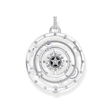 THOMAS SABO Cosmic Silver Pendant with Colourful Stones TPE957